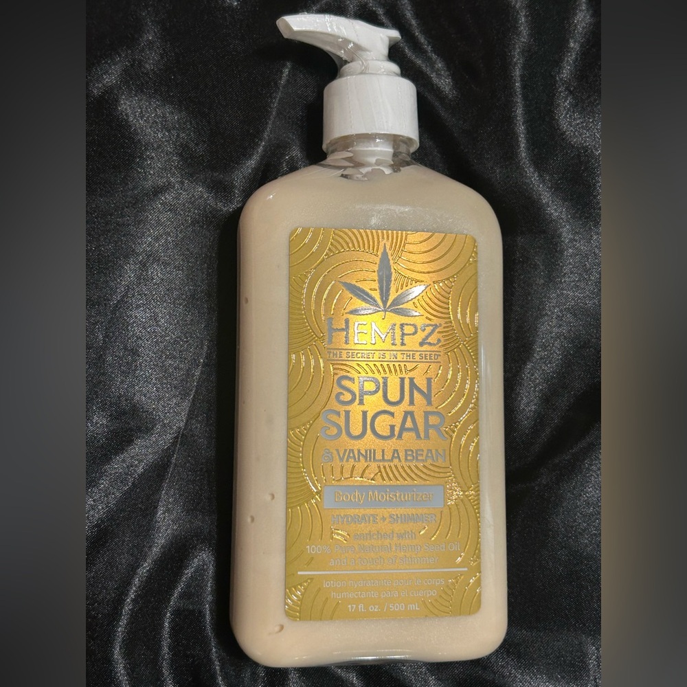 Hempz Sugar Spun Vanilla Lotion New Sealed